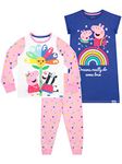 Peppa Pig Girls Pyjamas And Nightdress Multicolour 2-3 Years