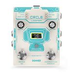 Donner Guitar Looper Pedal with Drum Machine, 40 Slots 160 mins Looping Time Stereo Loop Pedal, 110 Drum Grooves, Tap Tempo, Fade Out - Circle Looper