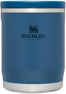 Stanley Adventure To-Go Food Jar 0.53L - 6 Hours Hot - 6 Hours Cold - Leakproof Food Flask - Easy Clean Wide Opening - Dishwasher Safe - BPA-Free Soup Flask - Abyss