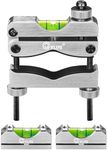 CVLIFE Professional Scope Leveling Kit Heavy Duty Construction, Scope Mounting Level with 2 Magnetic Universal Level Bubbles, Silver