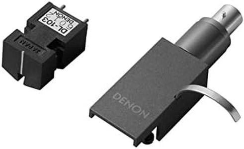 Denon DL-A110 110-year Anniversary Edition MC Turntable Cartridge with Premium Headshell - Silver Graphite