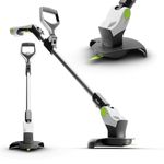 Gtech GT50 Grass Trimmer | Lightweight Cordless Strimmer | Powerful 9000 RPM | 120cm Reach | 18V Lithium Battery 30 Mins Runtime | 20 Blades