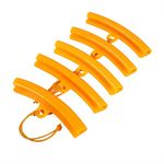 Ejoyous Rim Protector 5 Pcs Motorcycle Car Tire Changing Rim Protectors Wheel Rim Saver Tire Changer Guard Fixing Tyre Rim Cover,
