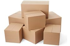 W.E. Roberts Double Wall Packing Cartons Flat-Packed [Pack of 15] (457 x 305 x 305mm)