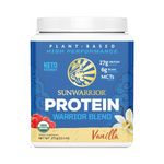 Sunwarrior - Warrior Blend, Raw, Plant-Based Protein, Vanilla, 375 g