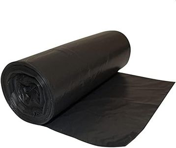 25 Pcs X 80L Black Garbage Bin Liners Heavy Duty Extra Strong Bags One Size