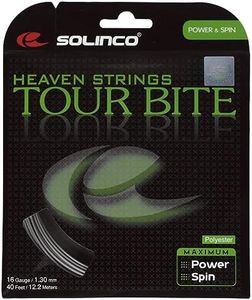 Solinco Tour Bite (16-1.30mm) Tennis String (Silver)