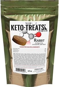 Ketogenic Pet Foods Keto-Treats Rabbit - for Dogs & Cats - 4.9 oz. Bag