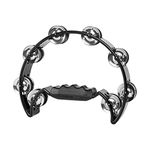 Stagg 11815 TAB2BK Cutaway Tambourine 16 Jingle - Black