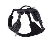 Rogz Explore Padded Harness Black Large