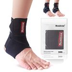 Dualeco Ankle Support, Adjustable Ankle Support Brace for Women/Men/Kids, Ankle Support for Sprained Ankle/Weak Ankles, Achilles Tendonitis Support