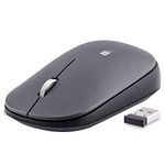 iBall G500 2.4Ghz Premium Silent Wireless Mouse with Mini Receiver for PC/Mac/Laptop - Grey