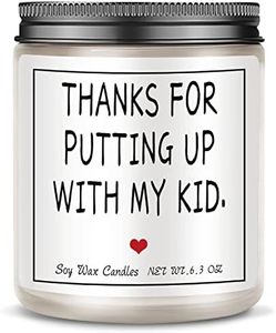 Teacher Gifts,Teacher Appreciation Gifts Thank You Teacher Gifts Appreciation Gifts for Daycare Teacher, Women, Men, Nanny Candles Present for Retired Teachers Graduation