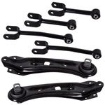 AUQDD 6Pc Suspension Rear Control Arm/Trailing Arm Compatible With 11-14 Chry-sler 200/11-14 Do-dge Avenger,11-18 Journey (Replace # K643056 K642901 K643089 K643090 5085415AD 5085416AD)