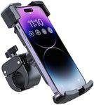 MMOBIEL Bike Phone Holder Mount - Anti-Shock - Sturdy Phone Holder for Bicycle, Scooter, etc.- Phone Holder for Phones from 4 to 7 inches - Adjustable Bicycle Navigation Holder - Universal - Black