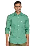 U.S. Polo Assn. Men's Regular Button Down Shirt (USSHTO0988_Green_S)