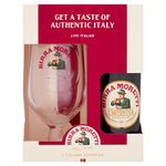 Beer Gifts For Men - Birra Moretti 330ml Bottle 4.5% ABV & Glass Premium Lager Gift Set, Gifts for Him, Christmas Gifts for Men - Ideal for a Mans Birthday/Xmas Hamper Presents, Alcohol Gift Sets