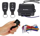 InstallGear Car Keyless Entry System - Trunk Pop with Two 3-Button Remotes - Keyless Entry Car - Door Lock/Unlock and Key Fob - Keyless Entry System Kit for Car/Auto