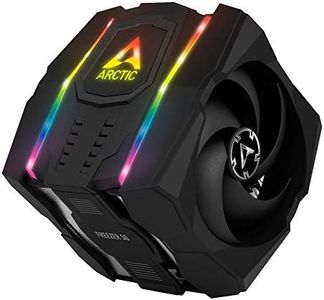 ARCTIC Freezer 50 - Multi Compatible Dual Tower CPU Cooler with A-RGB, CPU Cooler for AMD and Intel, Two Pressure-Optimised Fans, 6 Heatpipes, LGA1700 Compatible, MX-4 Thermal Paste incl.