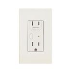 Insteon 2472DLAL Outletlinc Dimmer, Remote Control Outlet, Dual Band, Light Almond