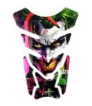 Automopix Universal Bike Joker Customize Vinyl Tank Pad Sticker