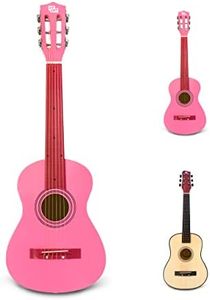 CB SKY 30" Wooden Classical Guitar for Kids/Boys/Girls/Beginners/Guitar for age 3-5 5-9