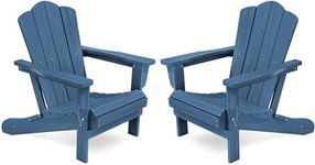 KINGYES Folding Adirondack Chair Se