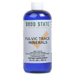 Good State | Ionic Trace Minerals w/Fulvic Acid | Great for Boosting Immune System | 96 Servings At 125 Mg | 16 Fl oz Bottle