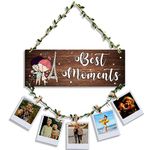 Sehaz Artworks Photo Frames for Wall Decoration | Photo Frame Wall Hanging | Clips for Photo Hanging | Balcony Decoration Items Outdoor | Room Decor Items | Wall Frame | Room Decoration