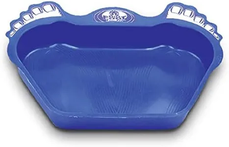 Swimline 8951 Big Textured Essential Feet Outdoors Backyard Poolside Beach Camping Wash Sand & Dirt from House and Pool, Heavy Duty Construction, Foot Bath