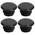 TPC Bicycle Handlebar End Bar Cap Plugs Set of 4 (Black)