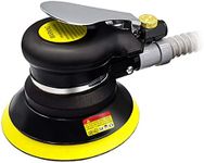 Air Random Orbital Sander, 5"6"Vacuum Air Sander, Dual Action Pneumatic Sander include5 inch 6 Inch Pads and sandpaper, Polisher for Car or Metal (Self-Vacuum)