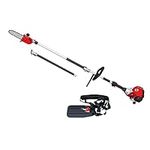 Grizzly BKS 25 L Long Reach Extendable Petrol Chainsaw Polesaw Saw