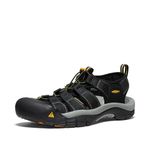 KEEN mens Newport H2 Sandals, Black, 10.5 US