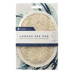 Hydréa London Organic Egyptian Loofah Luxury Exfoliating Body Pad Natural Quality Spa Bodycare For Bath Shower