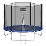 10 FT Trampoline with Safety Enclos
