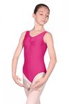 Roch Valley Sheree Nylon/Lycra Leotard Raspberry Age 9-10 134-140cm (2)