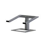 Portronics My Buddy K5 Portable Laptop Stand with Aluminium Frame, Adjustable Height, Compatible with All Laptops(Grey)