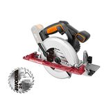 WORX WX530.9 EXACTRACK 18V 20V MAX Cordless Circular Saw - (Tool Only - Battery & Charger Sold Separately)