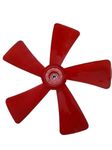 5 Leaves ABS Plastic Cooler Fan Blade || Clockwise (Multicolor) (16 Inch)