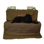 Mud River Brown Two Barrel Double Seat Cover, Regular/56-Inch X 68-Inch