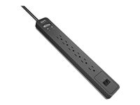 APC by Schneider Electric PE6T 6-Outlet SurgeArrest(R) Surge Protector with Telephone Protection, 6