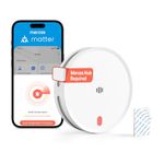 Meross Smart Smoke Alarm MA151 (Hub Required), 10-Year Lifespan WiFi Smoke Detector Works with App, HomeKit, Alexa, Google Home and Home Assistant, Dual-Photoelectric Fire Alarm with Low False Alarms