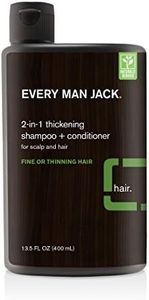 Every Man Jack 2 In 1 Thickening Shampoo & Conditioner - 13.5 Oz