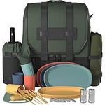 Picnic Backpack for 4 - Picnic Bask