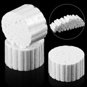 200 Pcs 1.5 Inch Dental Cotton Rolls for Mouth, Gauze Rolls Cottons Pads for Dentists Flexible Good Absorbent Cotton Nose Plugs Dental Cotton Swabs for Kid, Adult Nosebleed, Mouth Gauze Accessories