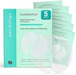 Patchology Under Eye Gel Patches – Natural Eye Masks for Puffy Eyes, Dark Circles & Eye Bags, Soothing Skincare Treatment for All Skin Types, Beauty & Personal Care Essentials (5 Pairs)