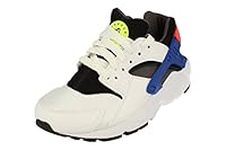 NIKE Huarache Run GS Running Trainers DQ0975 Sneakers Shoes (UK 5.5 us 6Y EU 38.5, White Bright Crimson 100)