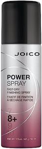 Joico PowerSpray Fast Dry Finishing Spray, Heat Styling Hairspray Strong Hold