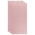 Cricut FabricGrip Adhesive Cutting Mat 12"x24", High Density Fabric Craft Cutting Mat, Made to Withstand Increased Pressure. Use for Cricut Explore Air 2/Cricut Maker, (3 CT)